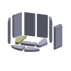 Feuerraumauskleidung 11-teilig Passend Für Hase Kastell ** Schamotte) -Das Warme Haus 32014662 hase kartell bodenstein links 290x107x30 schamotte