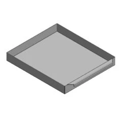 Aschekasten 397x345x47mm Passend Für Wamsler**