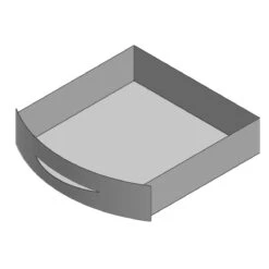 Aschekasten 348x328x80mm Passend Für Termatech TT10**