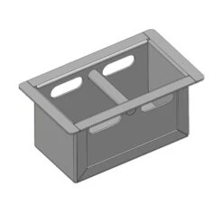 Aschekasten 170x100x80mm Passend Für Spartherm **