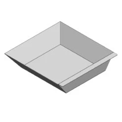 Aschekasten 325x314x67mm Passend Für Fireplace **