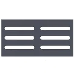 Kaminrost / Ascherost 227x117x10mm Passend Für Aduro **