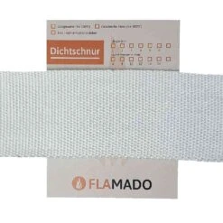 Dichtband Flach (keramisch) 100x2mm / 1m -Das Warme Haus dichtband flach 100x2mm 1m flamado schamotte shop 1 1