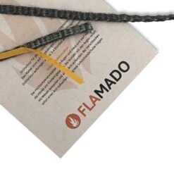 Ofendichtung (Glasgewebe) Glasscheibe 8x2mm / 4m Flach Selbstklebend Passend Für Austroflamm PI ** -Das Warme Haus dichtschnur ofendichtung glasgewebe 8x2mm x 4m f r austroflamm pi 3