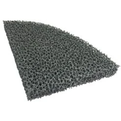 Feinstaub Rußfilter 215x165x25mm S10 (halb Rund)