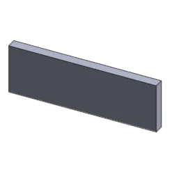 Heizgasumlenkplatte Unten 448x145x30mm (Schamotte) Passend Für Wamsler**