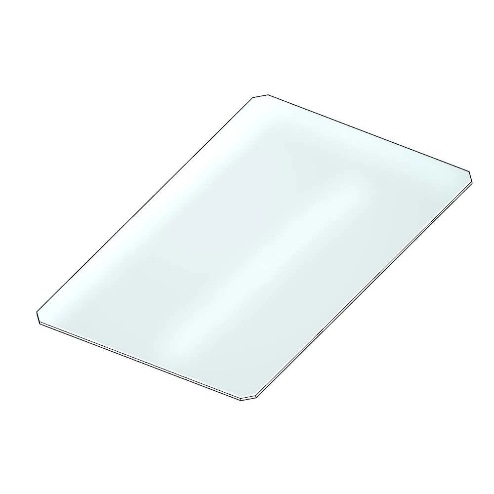 Glaskeramik Kaminscheibe 317x180x4mm Passend Für Wamsler Colorado Typ 10941** – Bild 2