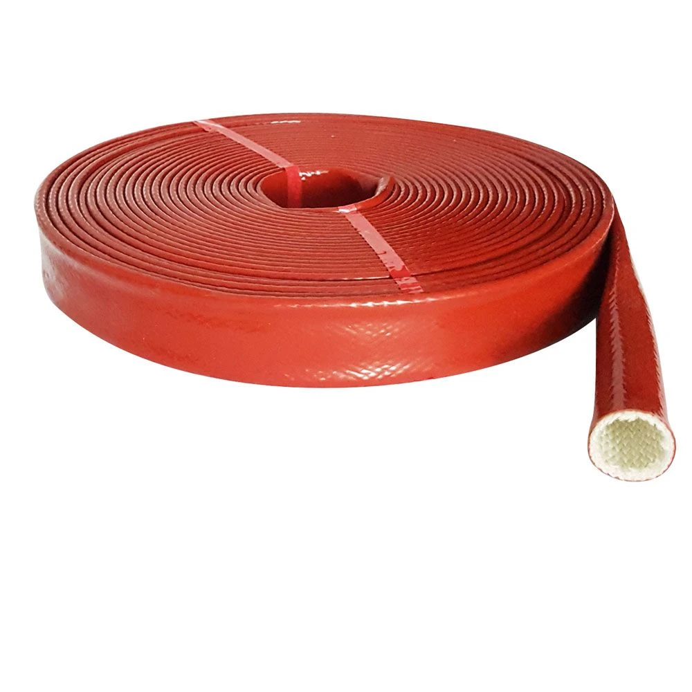 Silikonbeschichtete Fiberglas-Hülse 25,4mm / 1m 2 Silikonbeschichtete Fiberglas-Hülse 25,4mm / 1m – Bild 2