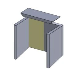 Feuerraumauskleidung 5-teilig Passend Für Hark** (Schamotte) -Das Warme Haus wandstein r ckwandstein 371x214x30mm schamotte 3