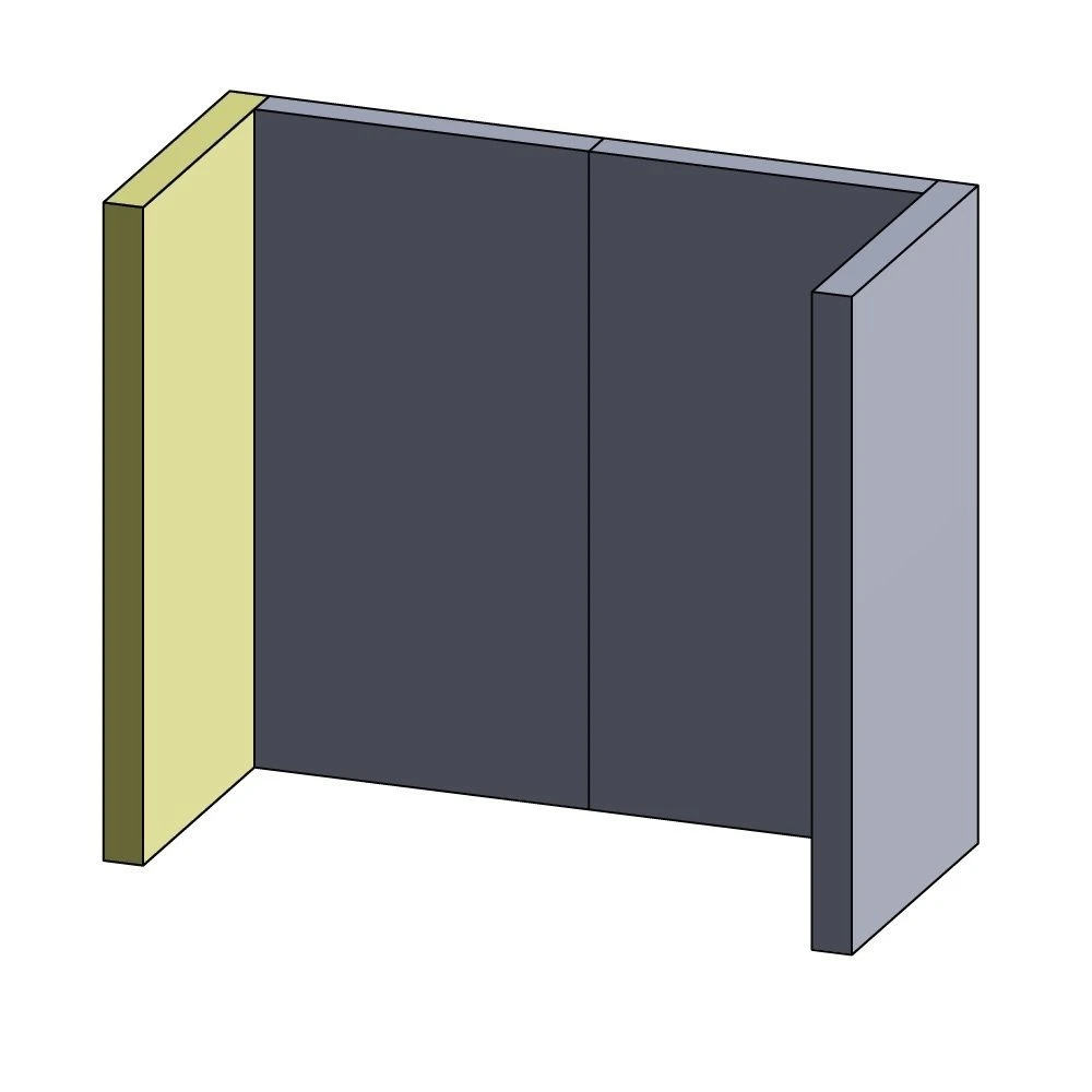 Wandstein/Rückwandstein 410x210x25mm (Schamotte) Passend Für Justus 4646-8 ** 1 Wandstein/Rückwandstein 410x210x25mm (Schamotte) Passend Für Justus 4646-8 **